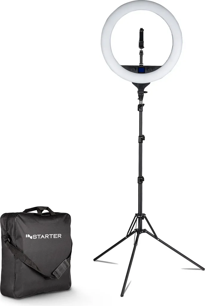 Anneau Lumineux 60W pour Supprimer les Ombres sur vos Vidéos et Live