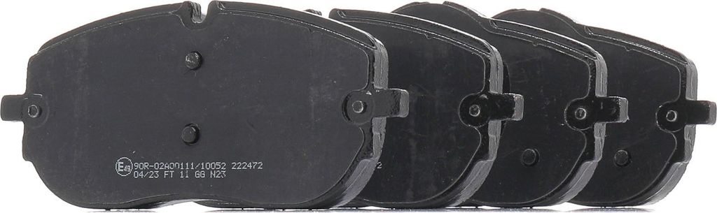 METELLI Bremsbeläge Satz Vorne Bremsklötze passend für MERCEDES-BENZ C-Klasse T-Modell (S206) 22-1355-0