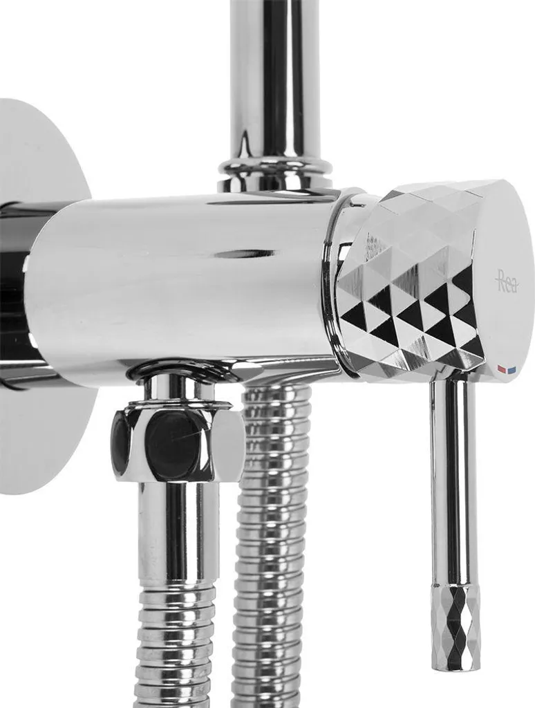 Miscelatore Bidet REA LUNGO LOOP DIAMOND Chrome - 2