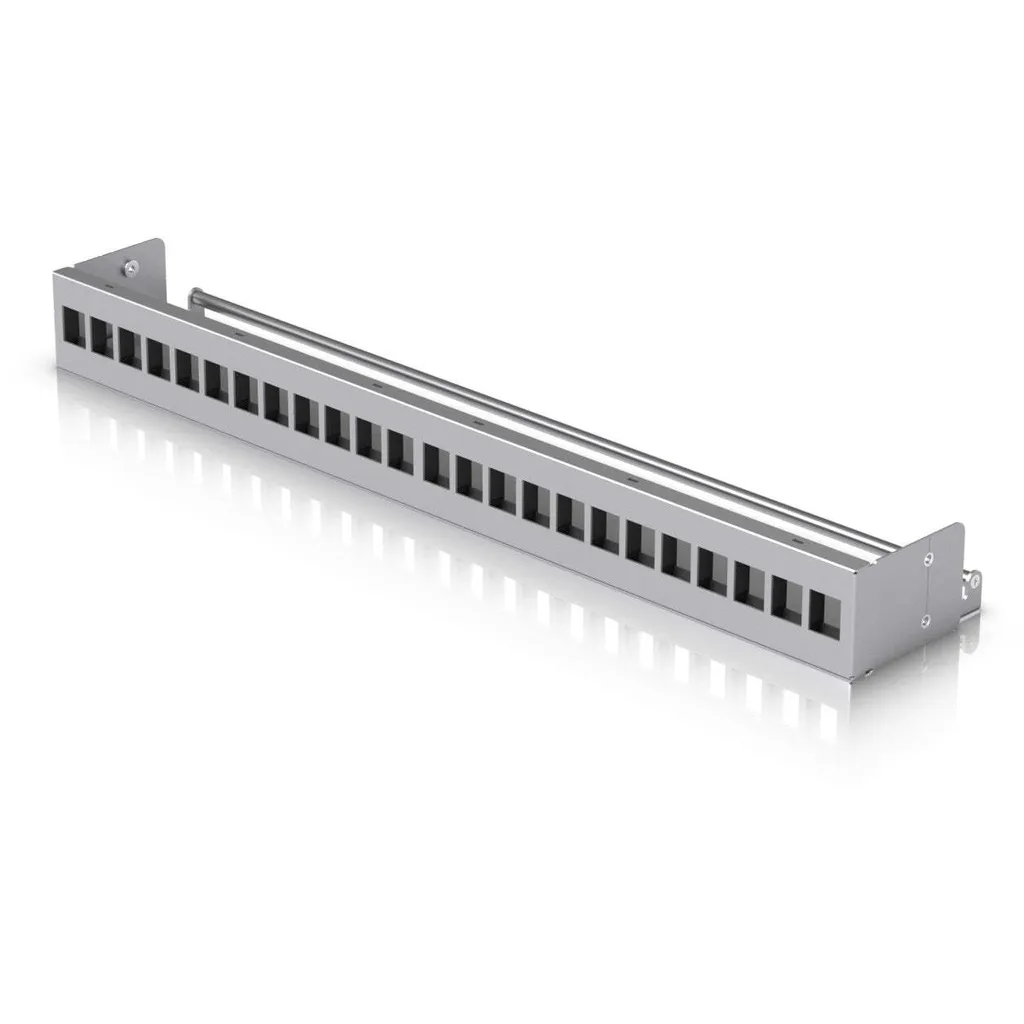 Panneau de Brassage 24 Ports Vide UACC-Rack-Panel-Patch-Blank-24