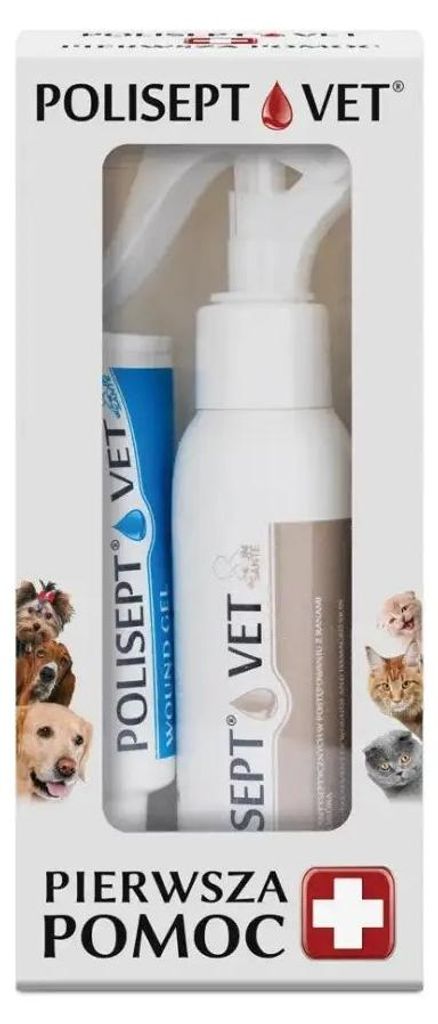 JM SANTE POLISEPT VET FIRST AID Erste-Hilfe-Set für Hunde Produktbild 