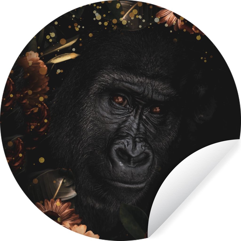 MuchoWow - Mauerkreis - Wand Bilder - Wandsticker - Wohnzimmer Dekoration - Dekoration für die Wände - Aluminium - Babyzimmer