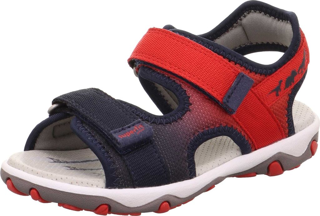 Superfit Mike 3.0 - Blau / Rot Leder : Normal : 26 Größe: 26 Weite: Normal