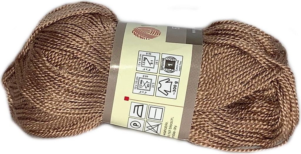 YarnArt Etamin 447 Mocca – Feinste Häkelgarn für Amigurumi Produktbild 