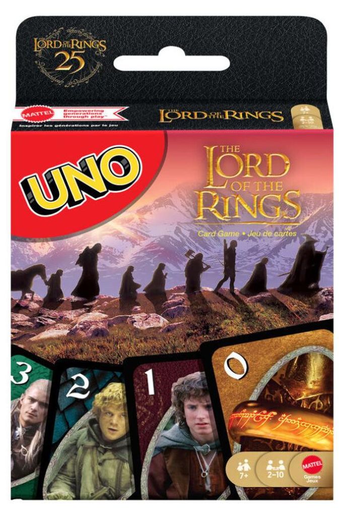 Giochi UNO Il Signore degli Anelli, Carte, Scartare, 7 Immagine del prodotto 
