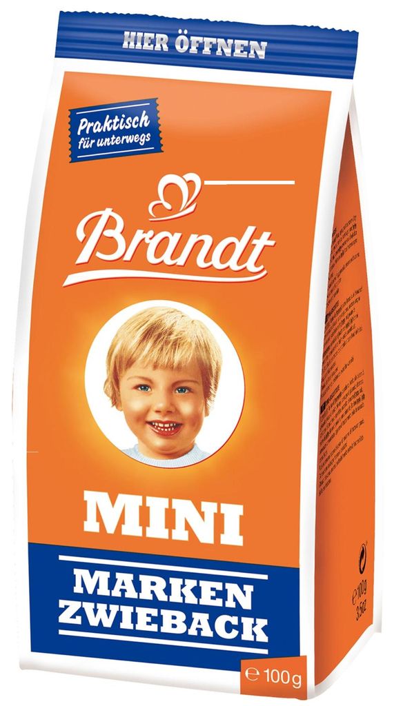 Brandt Mini Marken Zwieback Classic senza aromi artificiali Immagine del prodotto 
