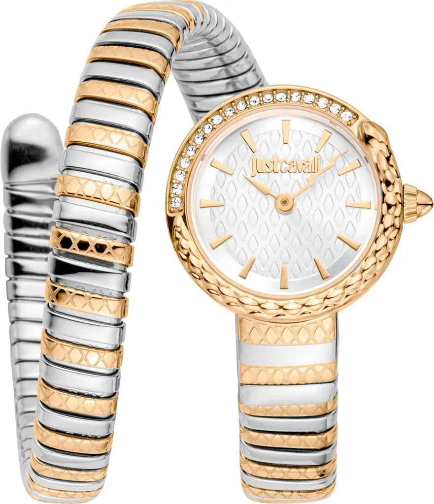 Montre Just Cavalli JC1L301M0065 Femme en Acier Inoxydable Anti-Rayures Or