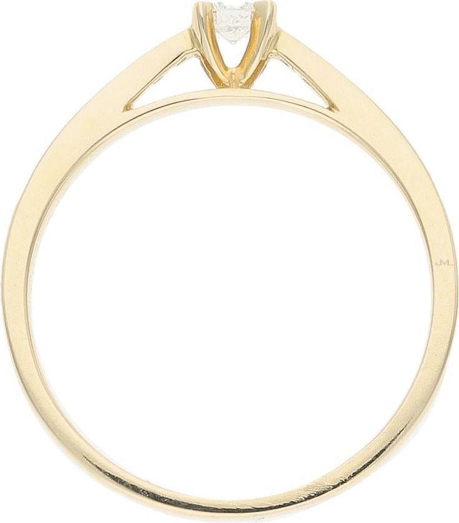 JuwelmaLux Ring 585 Gold mit Brillanten JL10-07-0905 52