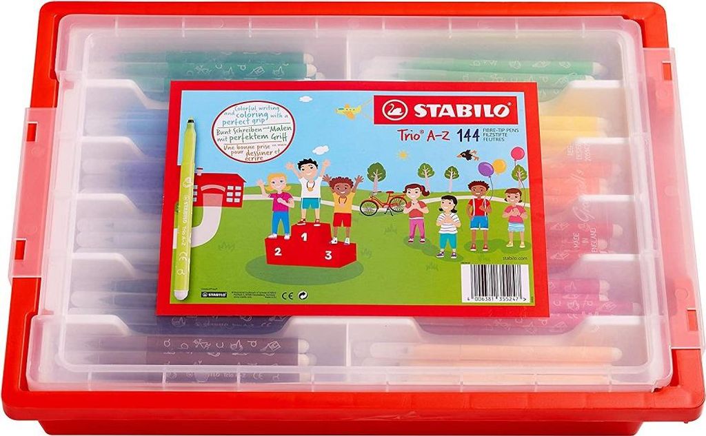 STABILO Trio A-Z, lot scolaire de feutres ergonomiques - Image du produit 