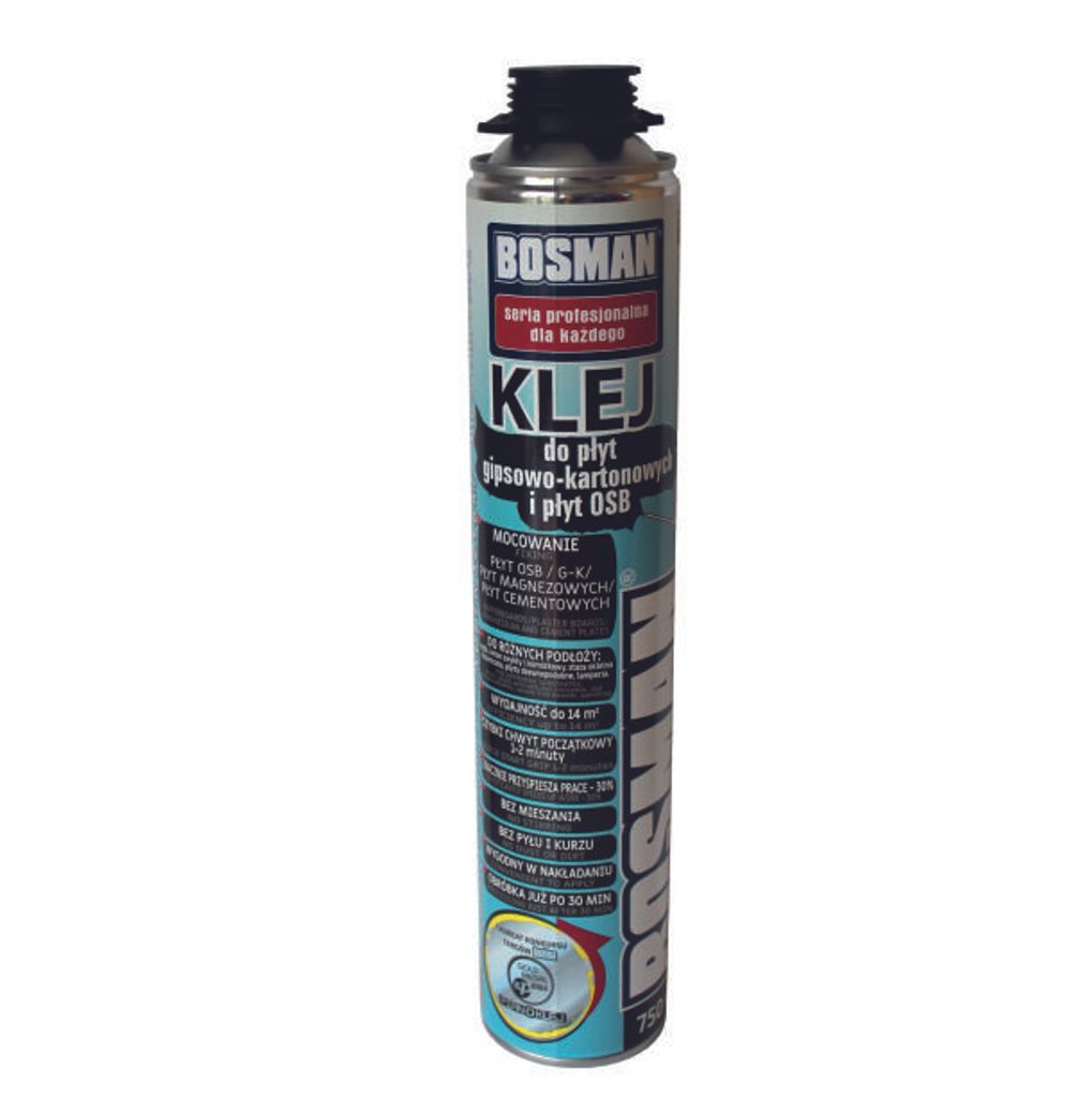 Bosman Klej do płyt OSB i innych płyt w tym płyt k-g 750 ml Zdjęcie produktu 
