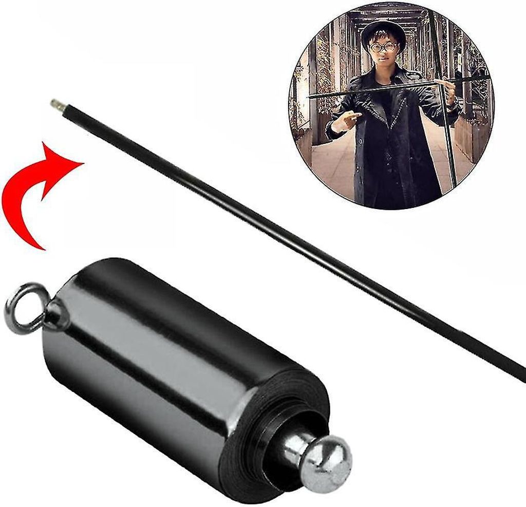 110/150 cm professioneller Zauberstab aus Metall mit teleskopischer elastischer Stange