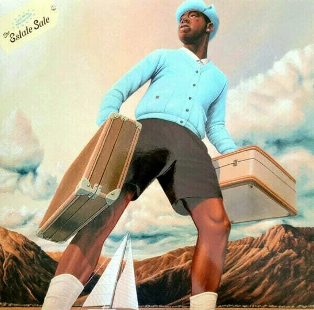 Tyler The Creator Call Me If You Get Lost The Estate Sale Vinyle Bleu 3 LP