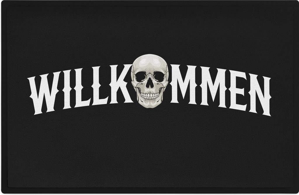 Trendation - Willkommen Fußmatte Grafik Schmutzfangmatte Produktbild 