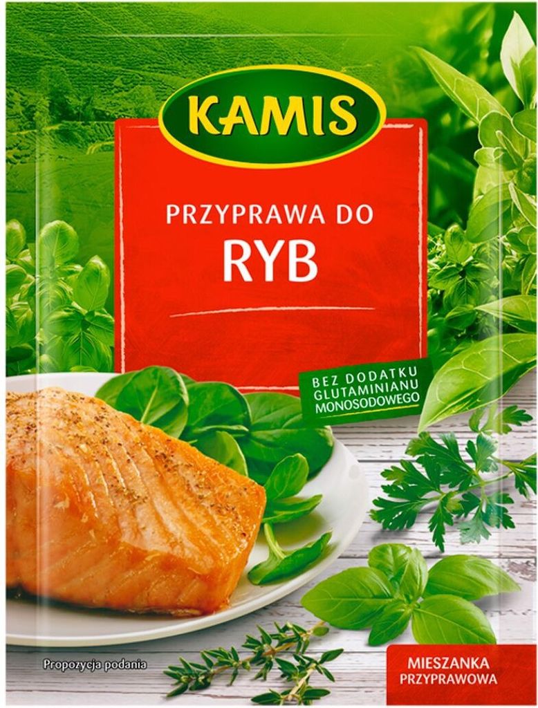 Kamis Przyprawa Do Ryb - Mieszanka Przypraw Aromatyczna do Zdjęcie produktu 