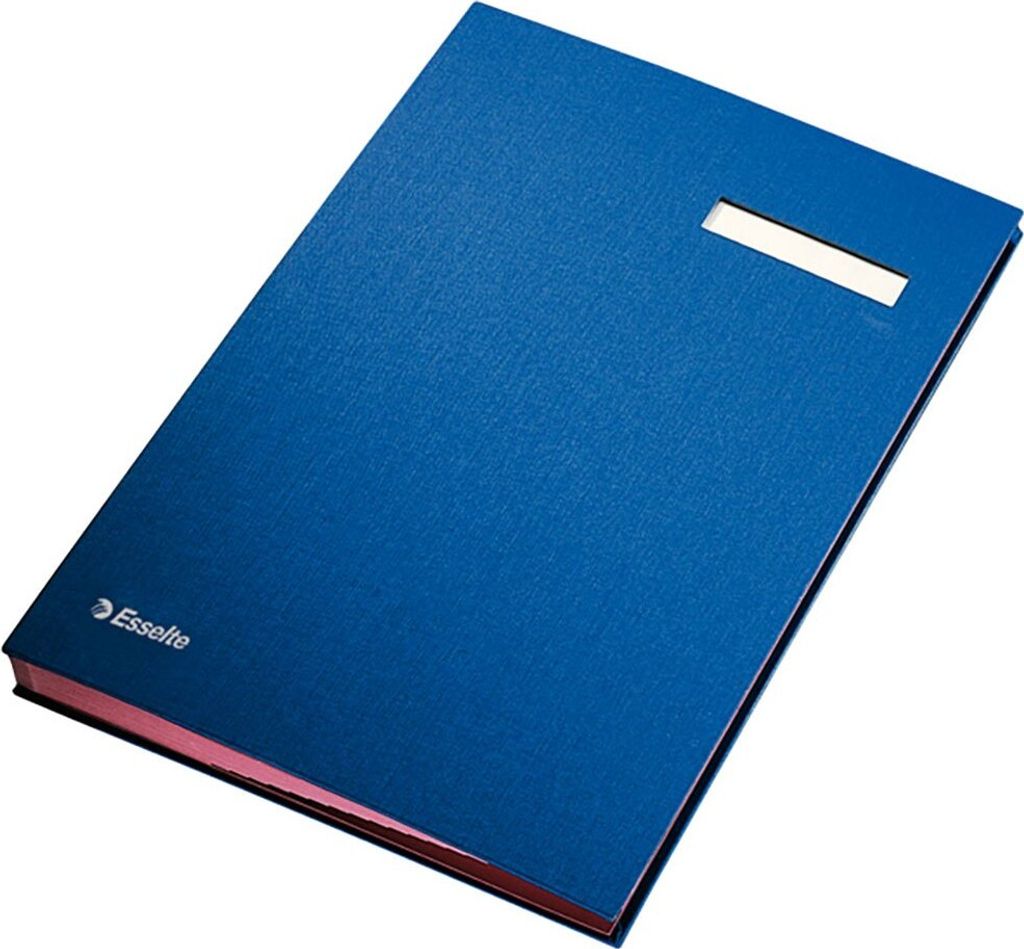 Esselte - Kartonpapier 20 Tabs blau