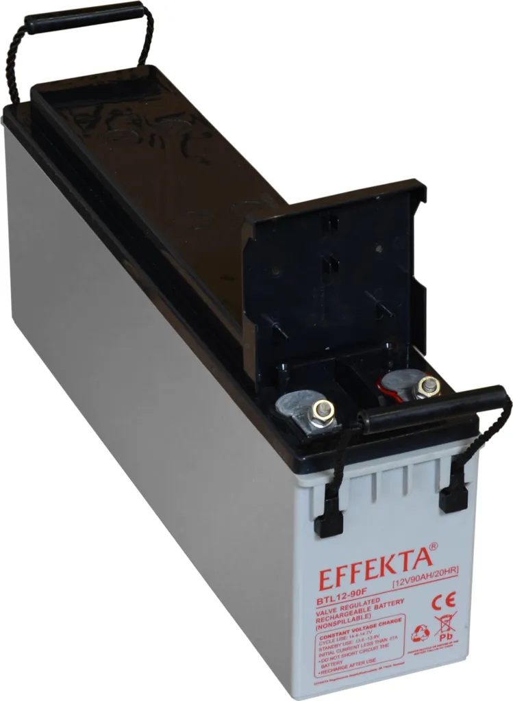 Batterie de secours stationnaire 12V 90Ah étanche pour armoire réseau