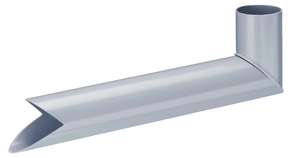 INEFA Wasserspeier Fallrohr, PVC DN50 / 50mm Grau Produktbild 