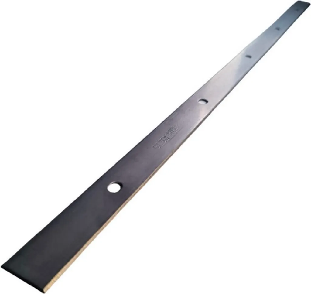 Lame pour raboteuse Brück 610 mm : fer réversible pour finitions bois