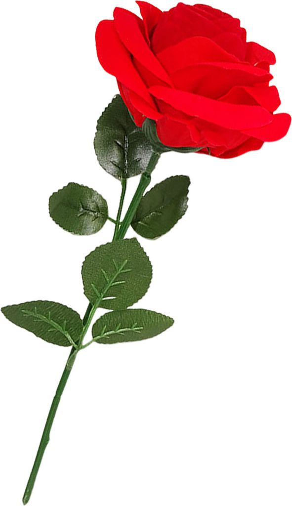 Schmuckkästchen mit roter Rose – vielseitig verwendbar – realistisches Blumendesign – ideal für Verlobungsringe und Heiratsanträge – Sch...