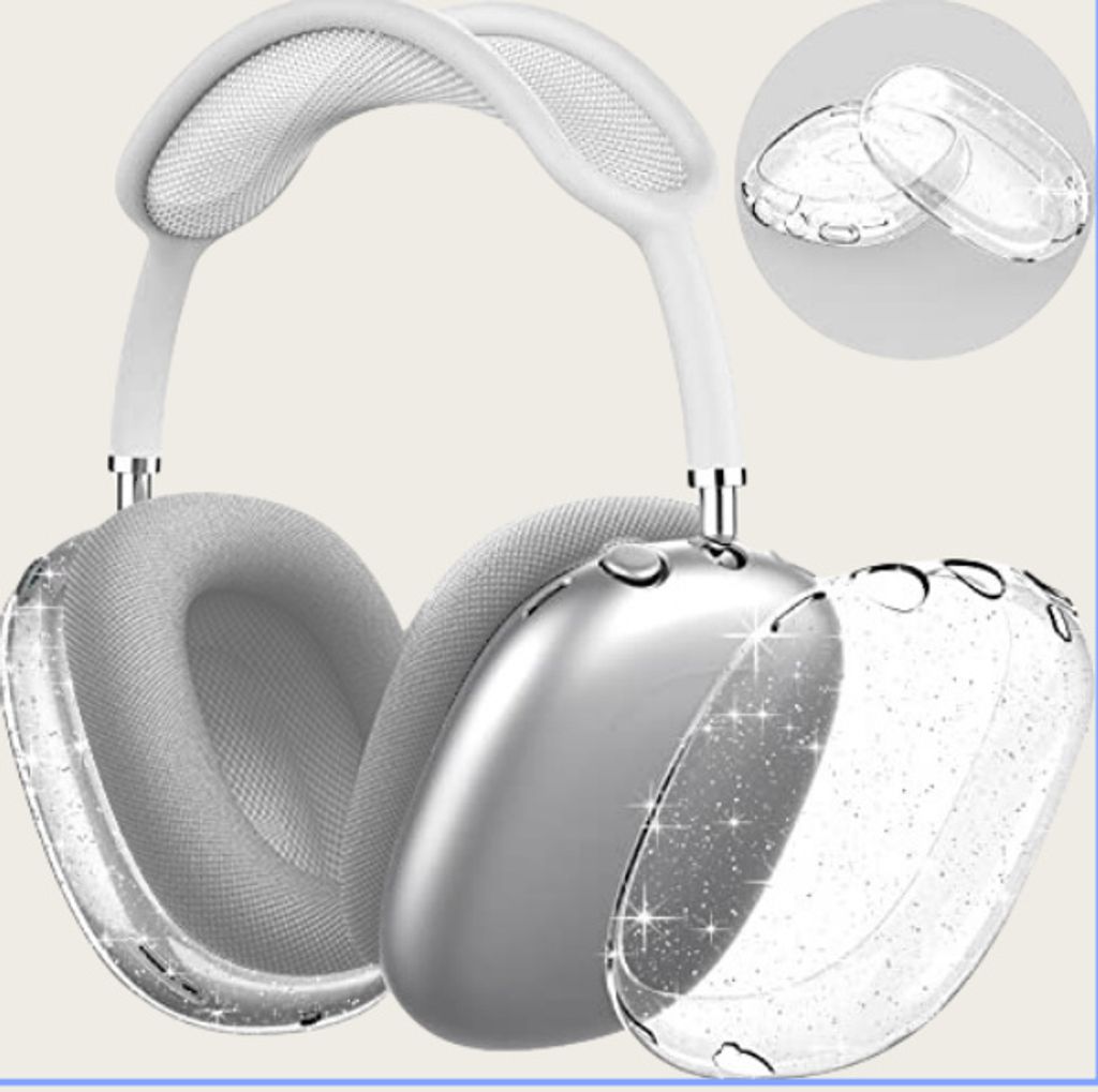 INF Trblietavý priehľadný TPU kryt pre AirPods Max Obrázok produktu 