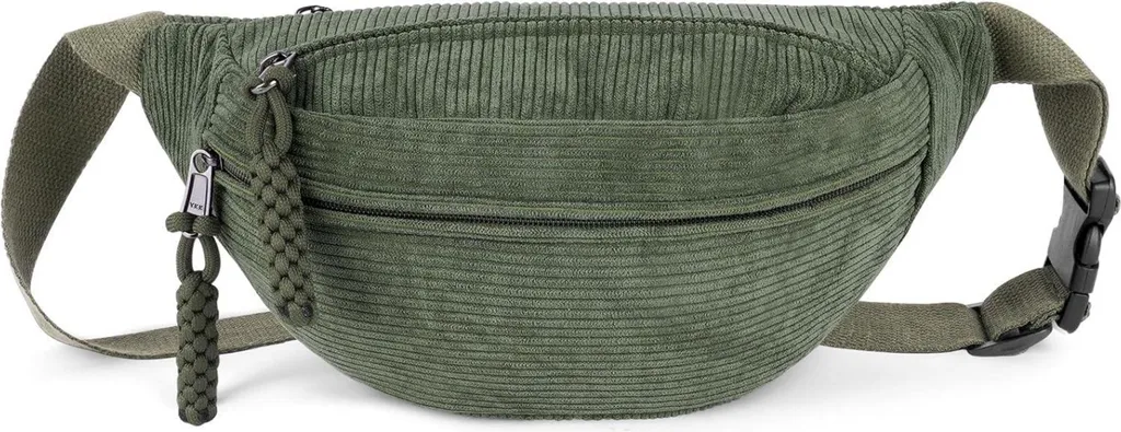 Sac à bandoulière femme pour voyage - Sac banane velours loisirs ville