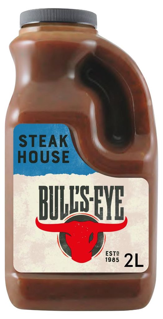 Sos do steków Bulls Eye Steakhouse o obfitym, pikantnym Zdjęcie produktu 