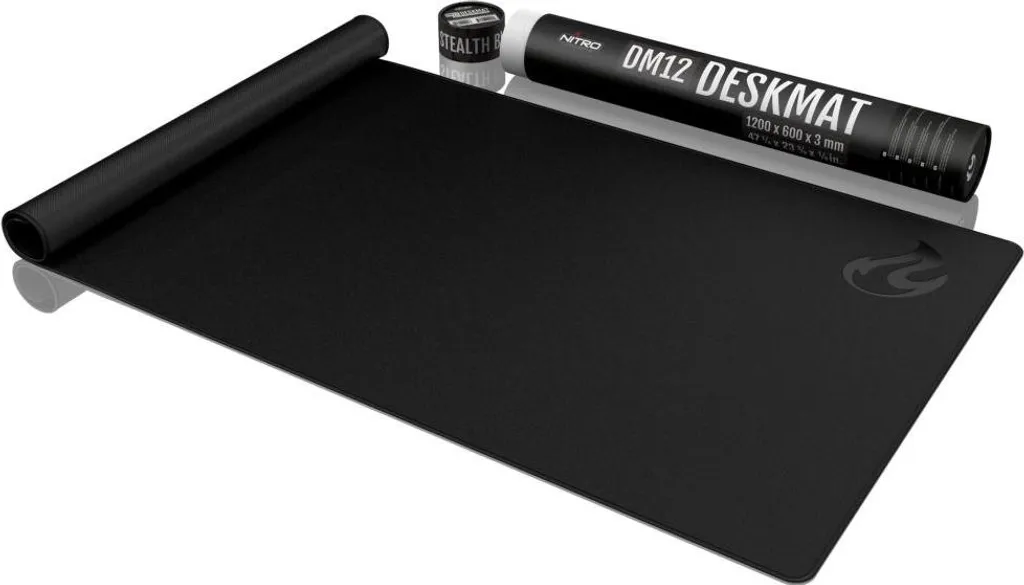Tapis de souris noir 1200x600 mm antidérapant Nitro Concepts DM12