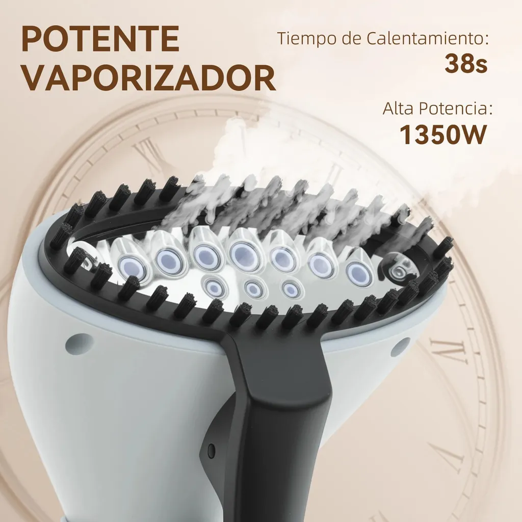 Défroisseur Vapeur Vertical 1950W Jaune - Fer à Vapeur avec Réservoir 2L