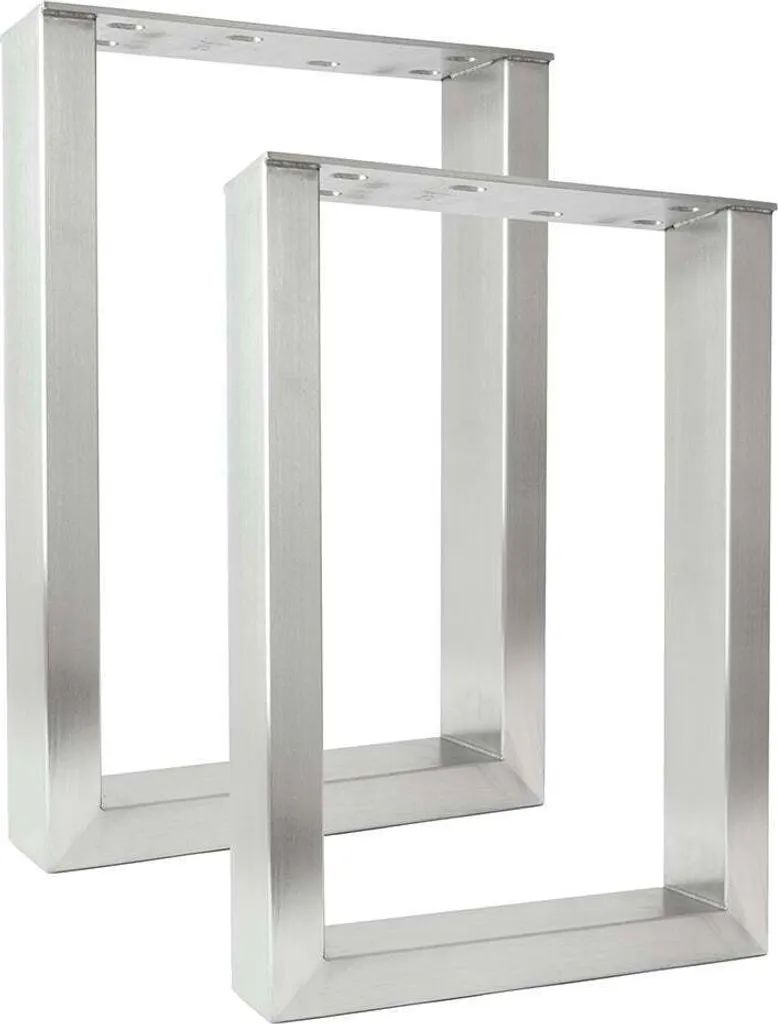 Struttura per Tavoli RECHTECK Inox 30x43cm | Massima Stabilità