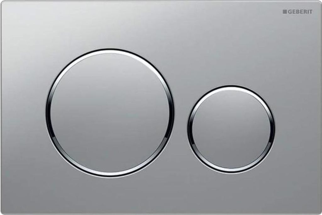 Geberit Betätigungsplatte Sigma 20 Drückerplatte mattchrom 115882KH1
