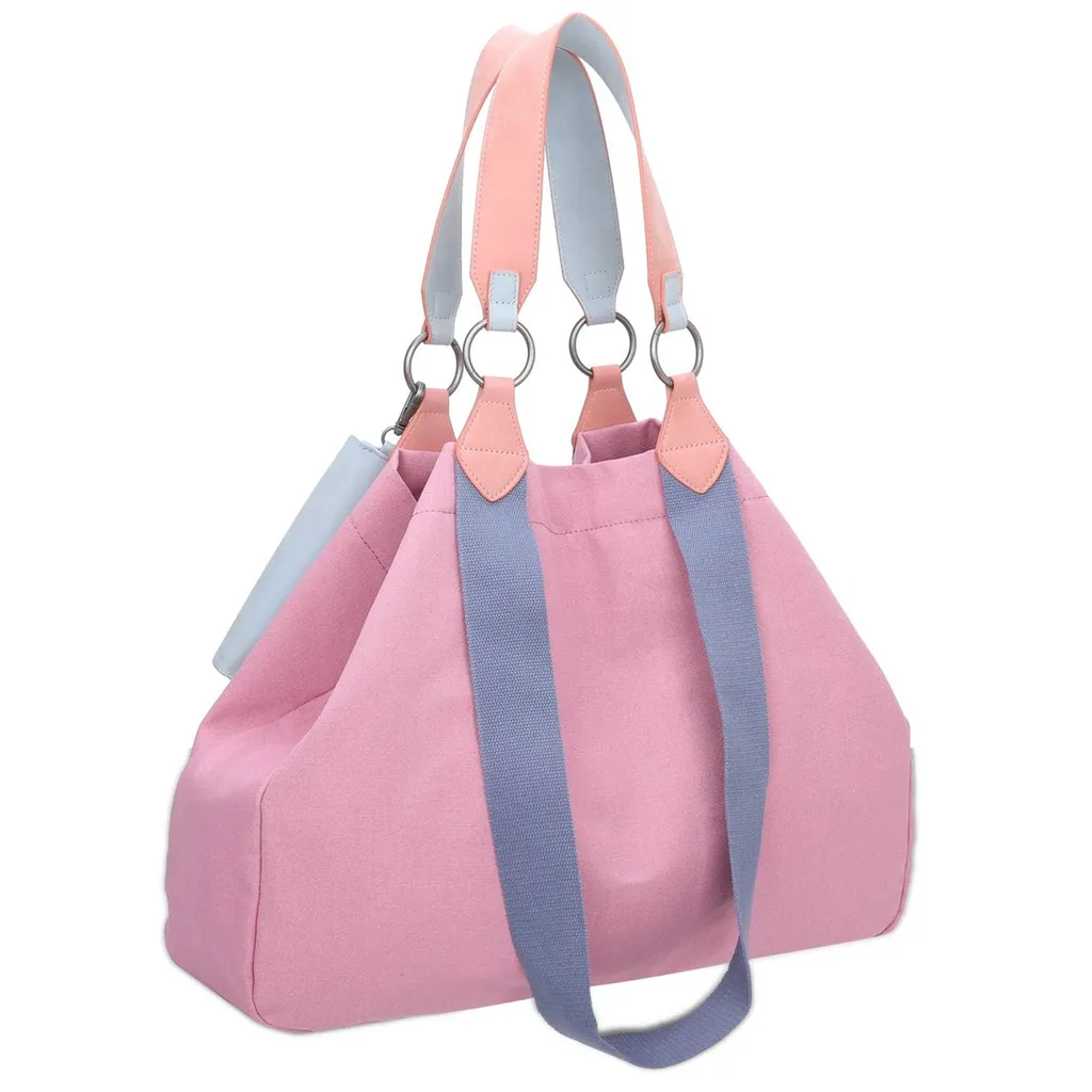 Fritzi aus Preußen Izzy Shopper Canvas Rosy - Borsa Lavoro Vegan - 2