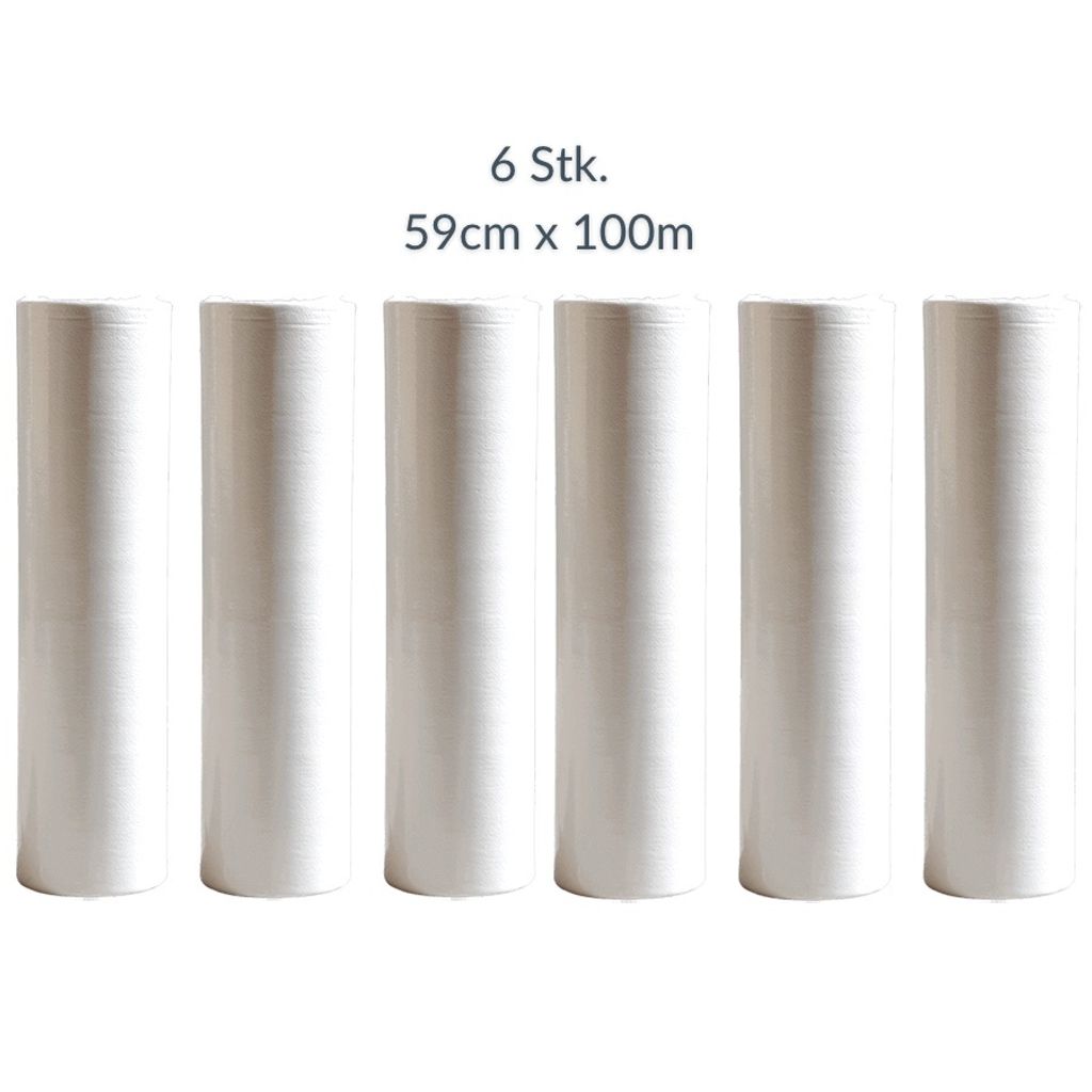 Fripa Ärztekrepp Duo Line+ (B)590 mm x (L)50 m hochweiß Produktbild 