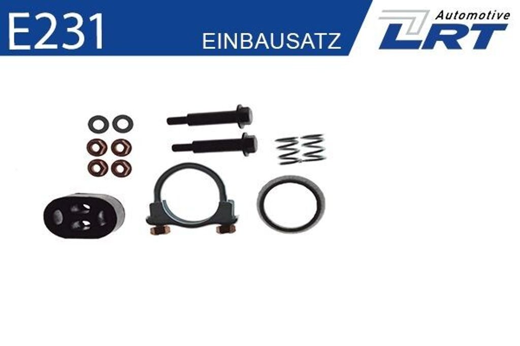 LRT Montagesatz Katalysator Montagesatz Abgasanlage E231 für FORD FIESTA III (GFJ)