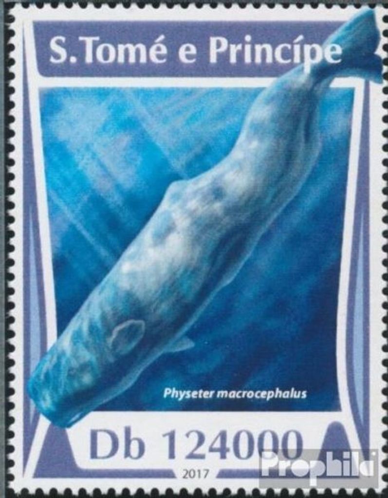 Briefmarken Sao Tome e Principe 2017 Mi 7253 (kompl. Ausgabe) postfrisch Wale