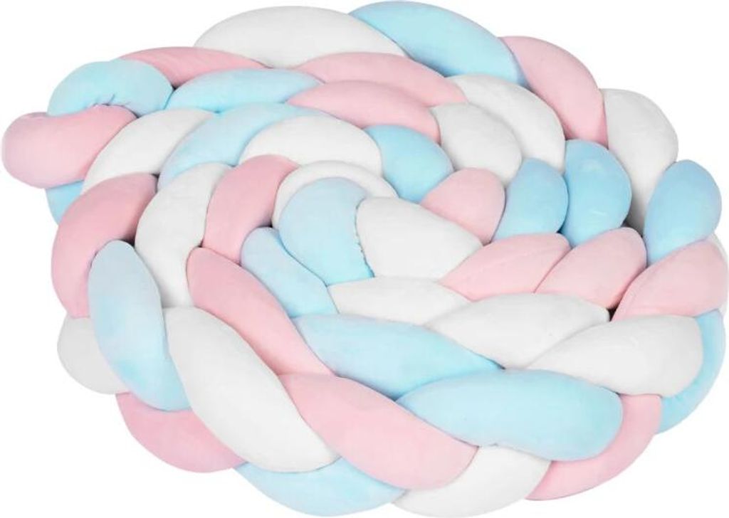 Tour de lit Ricokids 3m - bleu et rose Image du produit 