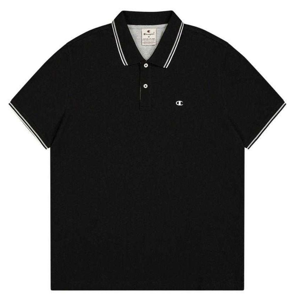Champion - Poloshirt für Herren PP12718 (L) (Schwarz)
