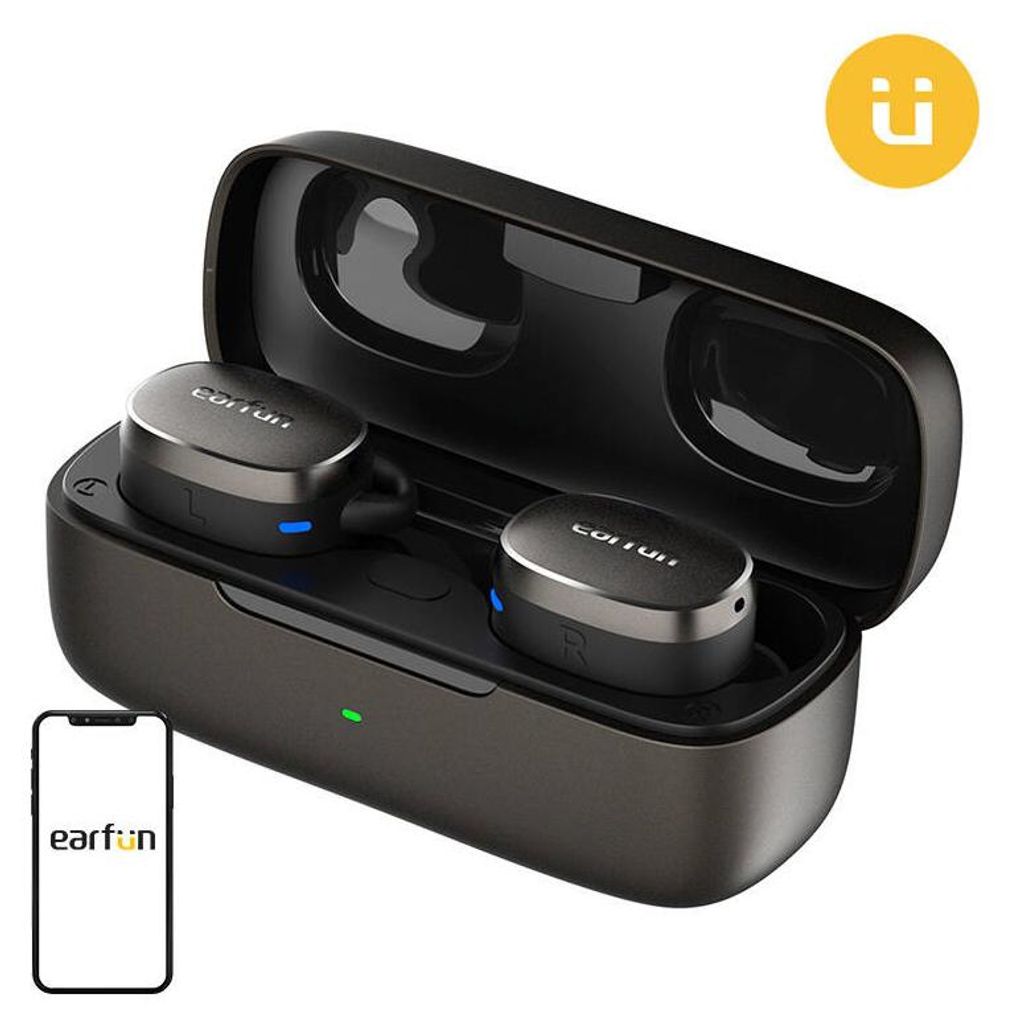 Earfun Earphones TWS EarFun Free Pro 3, ANC (black) Produktbild 