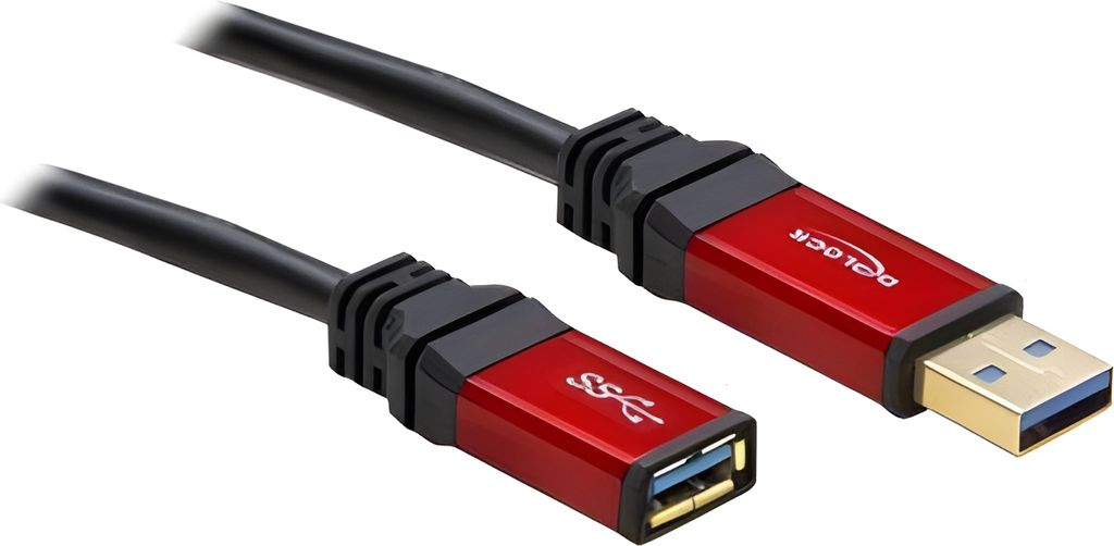 DeLOCK 2.0m USB 3.0 A, 2 m, USB A, USB A, USB 3.2 Gen 1 Obrázek produktu 
