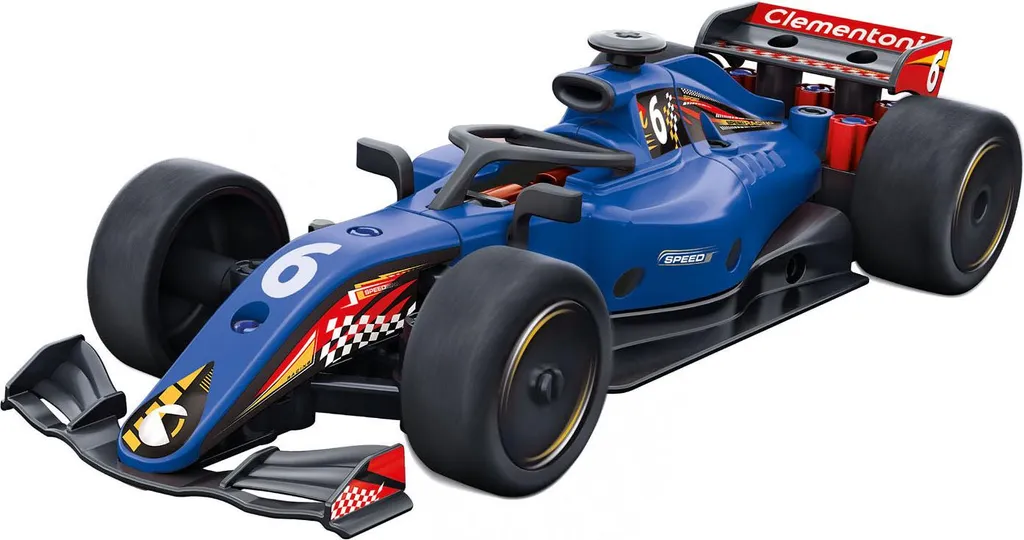 Maquette de Formule 1 Clementoni interactive avec plus de 100 pièces