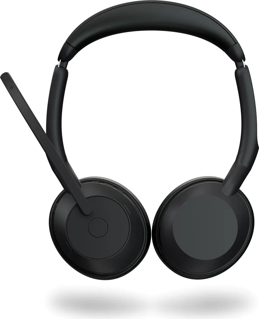 Jabra Evolve2 55 Wireless Cuffie Office Bluetooth con Base Ricarica Nero - 13