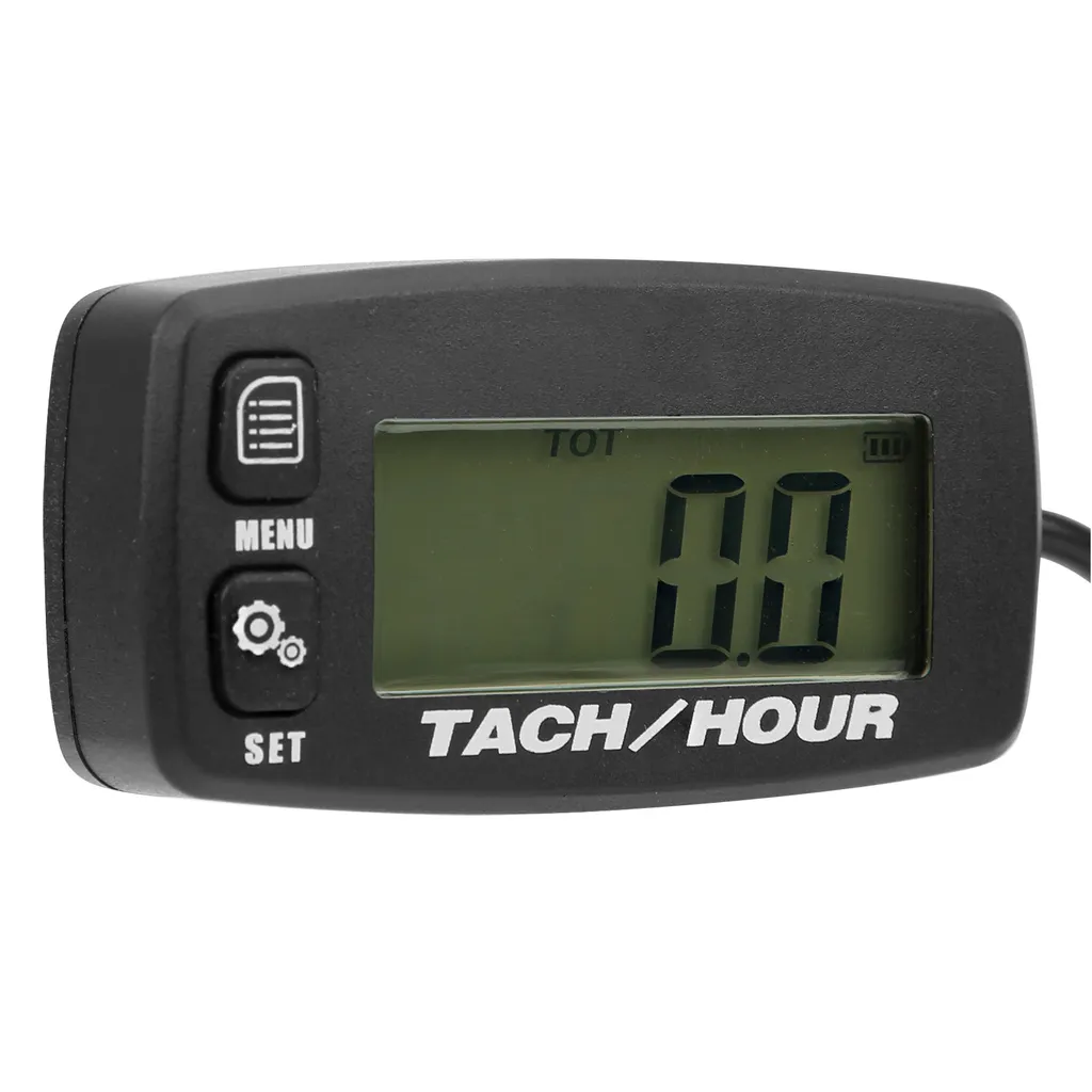 Compte-tours moteur réinitialisable avec écran LCD rétroéclairé bleu - 5