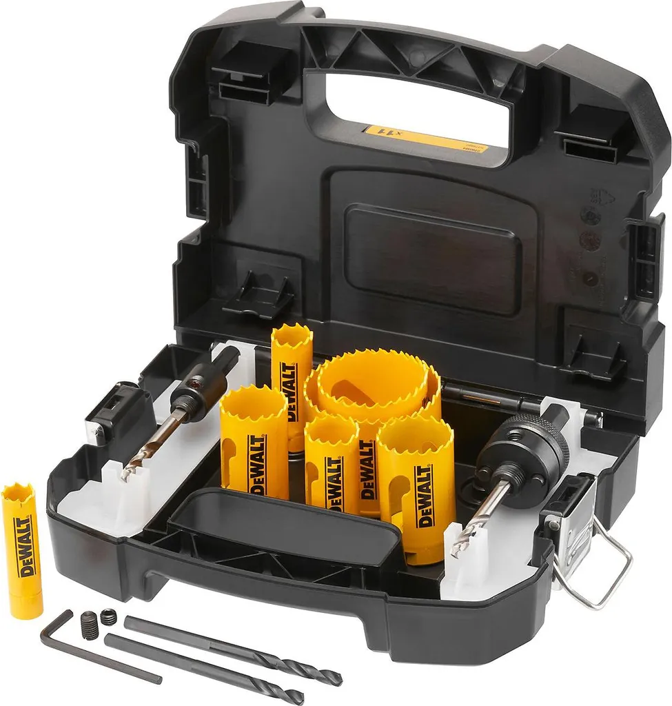 Set de Scies Cloches Multi-matériaux DeWalt DT90354-QZ Haute Résistance