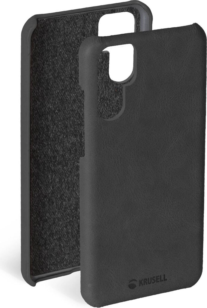 Krusell Sunne Cover für Huawei P30 Pro, Black, Echtes Vintage-Leder BRANDNEU