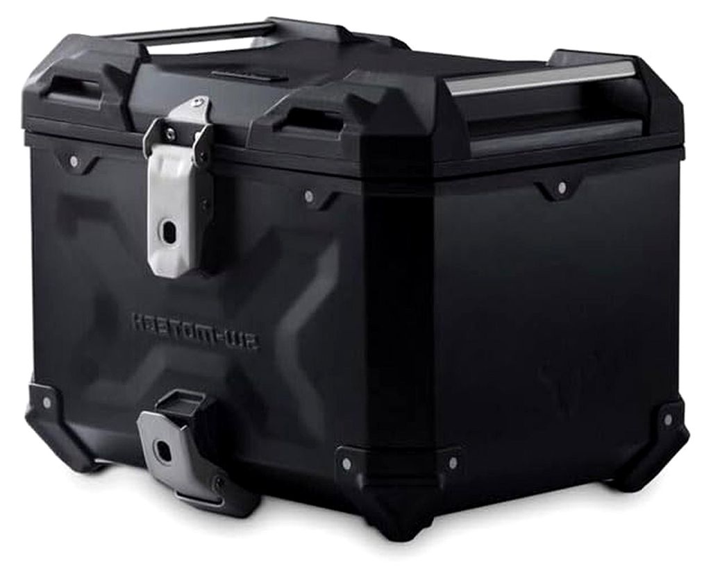 Aluminium Topcase 38L, Schwarz
