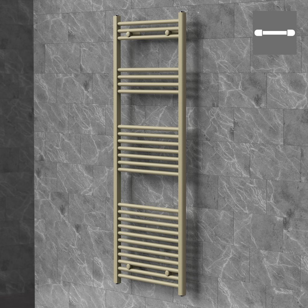 Asciugamani radiante LuxeBath Sahara, 600x1500 mm, beige, Immagine del prodotto 