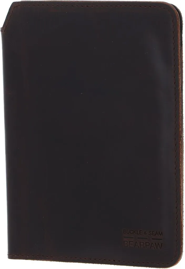 Buckle & Seam Lilly Porta Passaporto Pelle Marrone | Scelta Sostenibile
