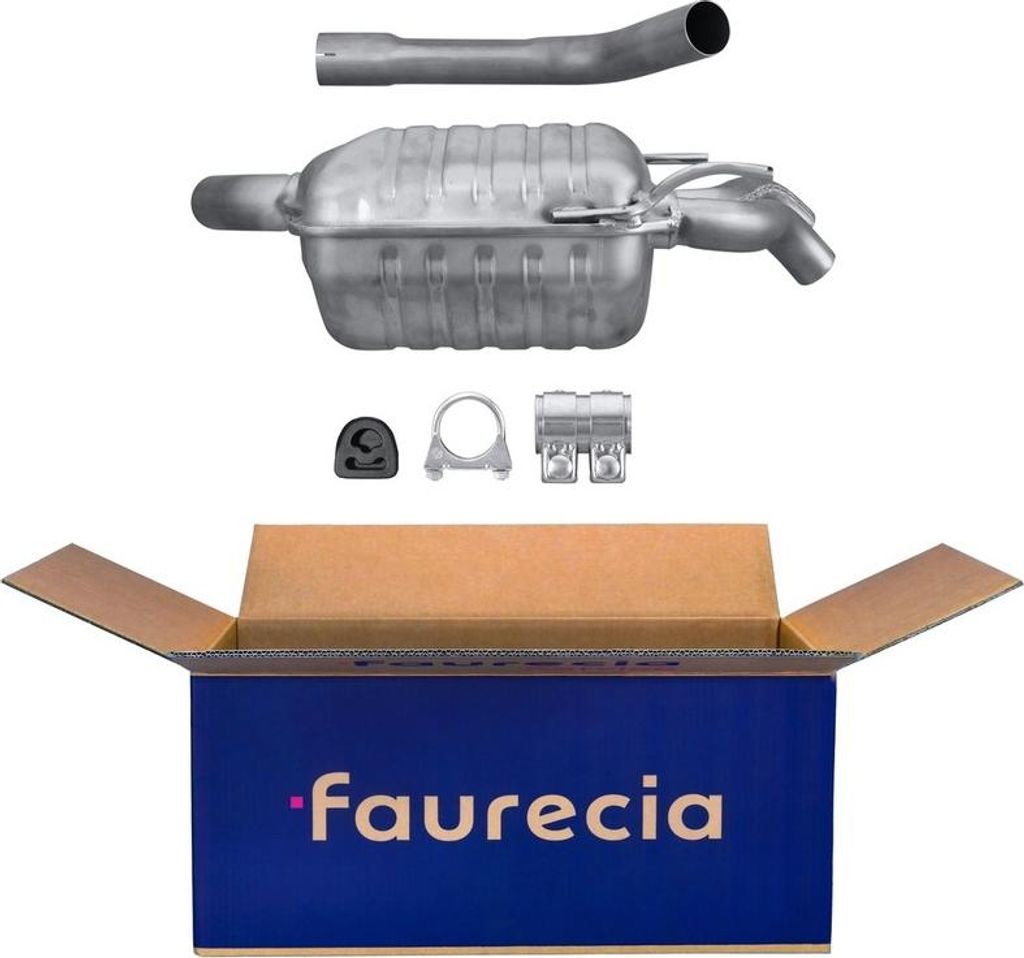 Endschalldämpfer FAURECIA IAM-Expertise für u.a. MERCEDES-BENZ C-KLASSE