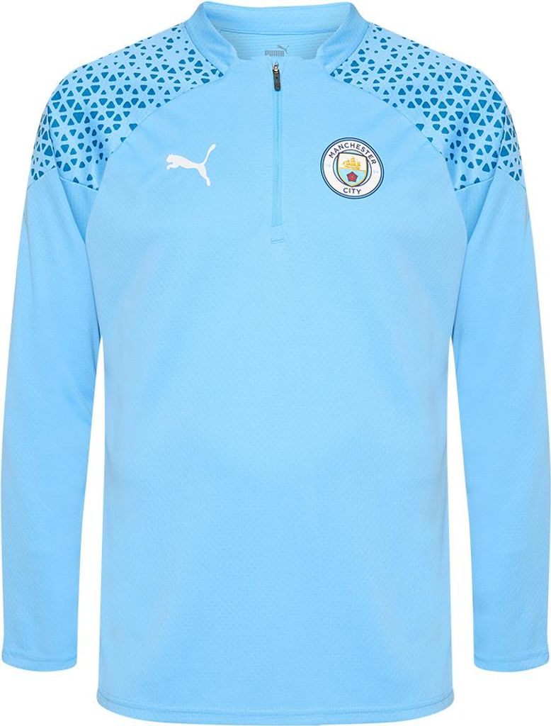 Puma Manchester City FC 1/4 Zip Top Trainingssweater Herren