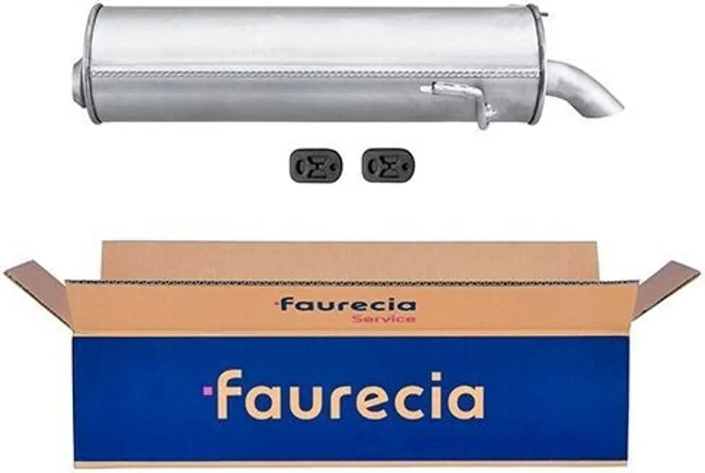 Silencieux d'échappement arrière 172679 HELLA compatible Peugeot 306