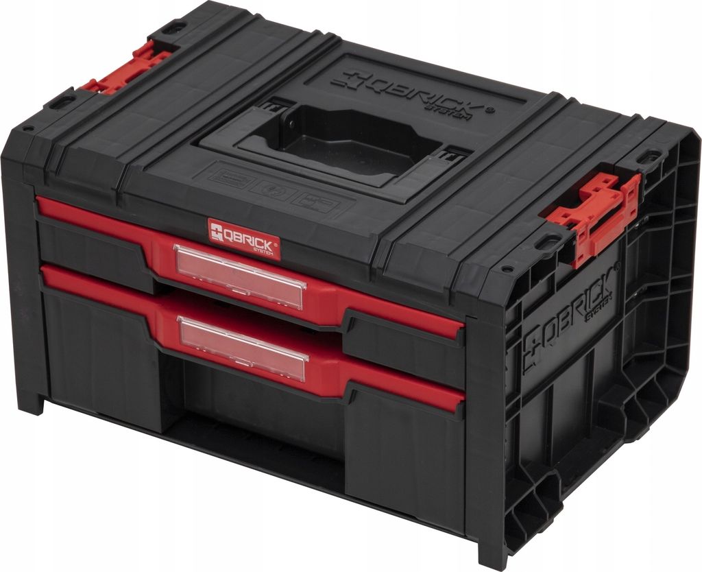 Qbrick System PRO Drawer 2 Toolbox 2.0 Basic empilable 450 Image du produit 